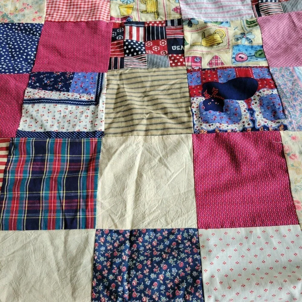 Patchwork Quilt Top 84